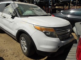 2014 Ford Explorer White 3.5L AT 2WD #F22015